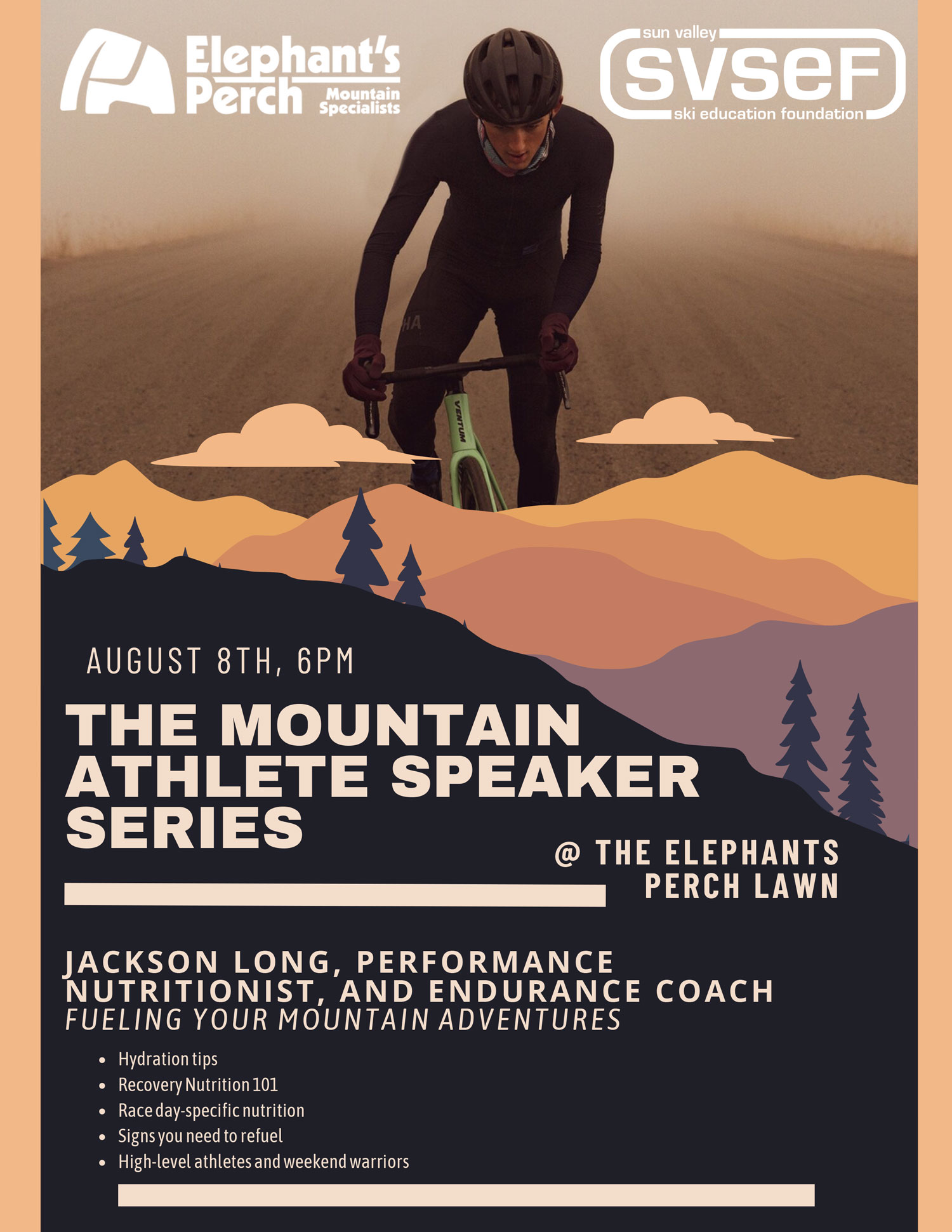 Mountain Athlete Speaker Series.