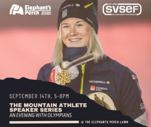 The mountain athlete speaker series poster