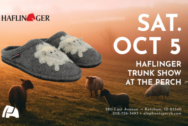 Haflinger Trunk show at The Elephant's Perch on Saturday, October 5